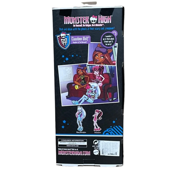 Monster High Dead Tired Clawdeen Wolf 2012 NEW! - Picture 4 of 5